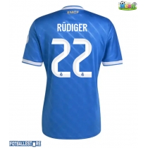 Real Madrid Antonio Rudiger #22 Tredjedrakt 2025-26 Kortermet